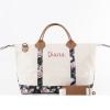 monogrammed+vintage+rose+weekender+bag