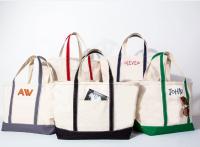 Monogrammed Large Classic Boat Tote
