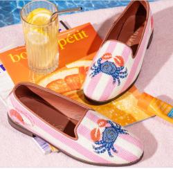 Needlepoint Loafers for Women By Paige Needlepoint Loafers NULL